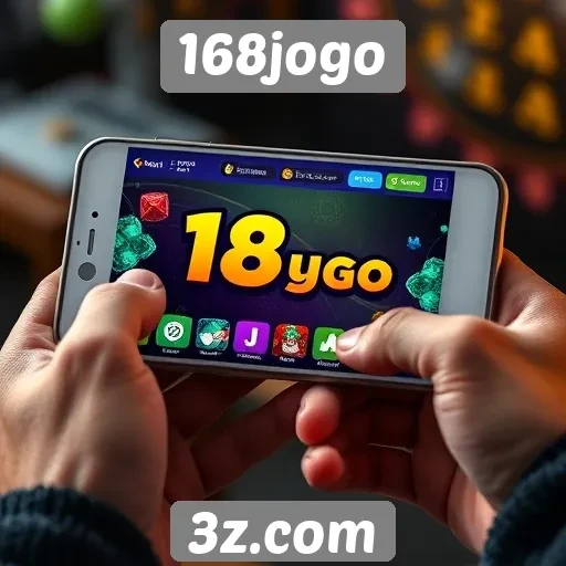 Interface do 168jogo e sua usabilidade em dispositivos móveis