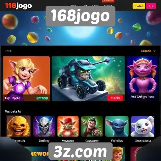 Novas funcionalidades do site 168jogo